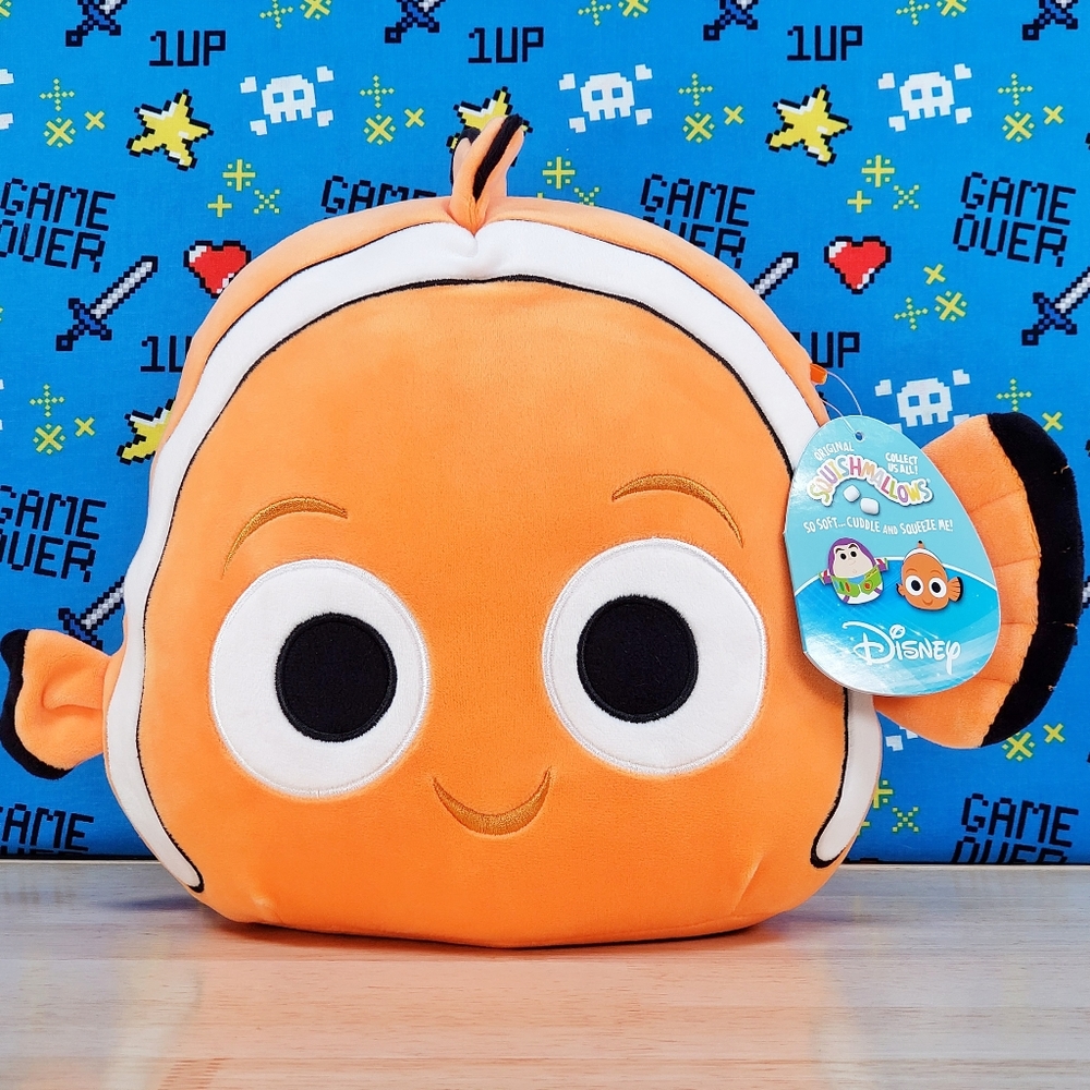 Squishmallow Nemo the Clownfish 10" 2020 UltraSoft Disney Pixar Film Plush